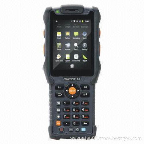 UHF RFID Handheld Terminal with 1D/2D Barcode, GPS, 3G, Wi-Fi/BT, Android OS